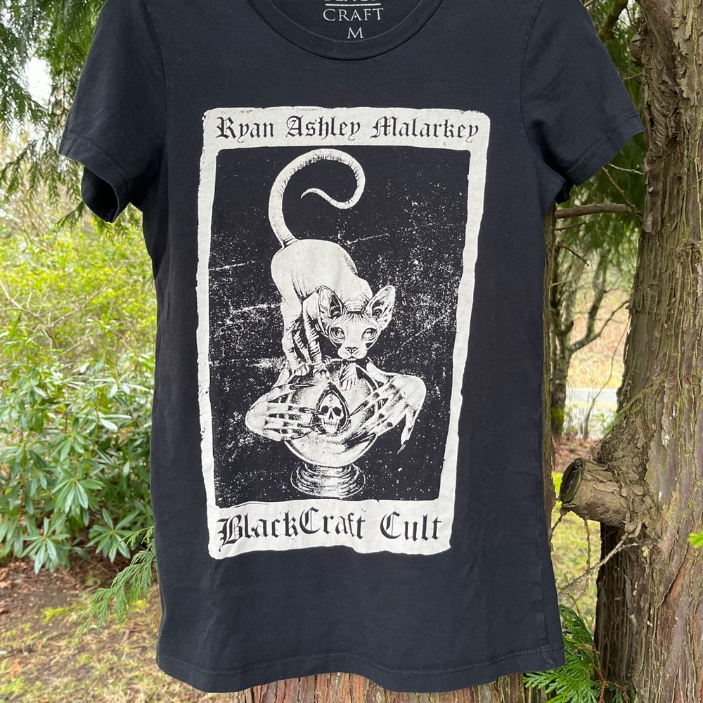 BlackCraft Cult Deadstock Rare Ryan Ashley Malarkey Tattoo Artist Graphic Tee